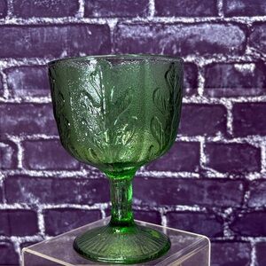 Vintage 1975 FTD Oak Leaf Goblet/Compote
